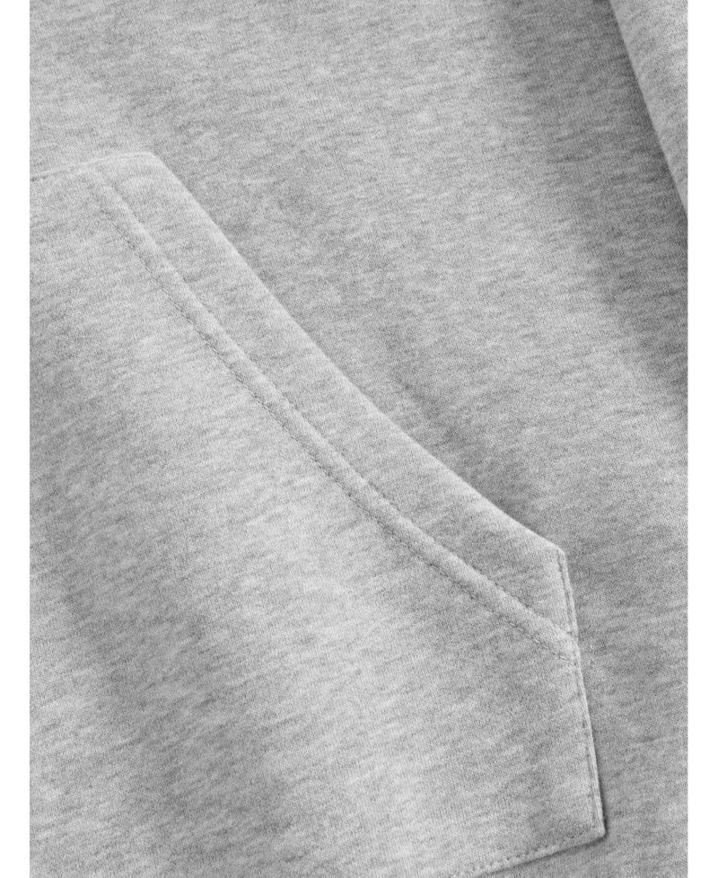 Men's Boxy Metal Toggle Zip Up Hoodie