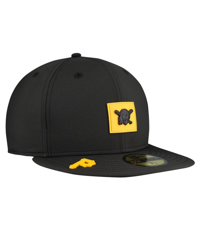 Men's Black Pittsburgh Pirates 2026 Clubhouse Alternate 59FIFTY Fitted Hat