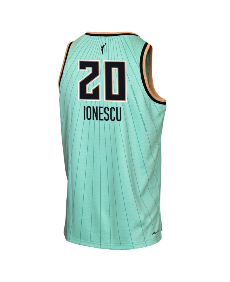 Big Boys and Girls Sabrina Ionescu Mint New York Liberty Victory Rebel Edition Jersey
