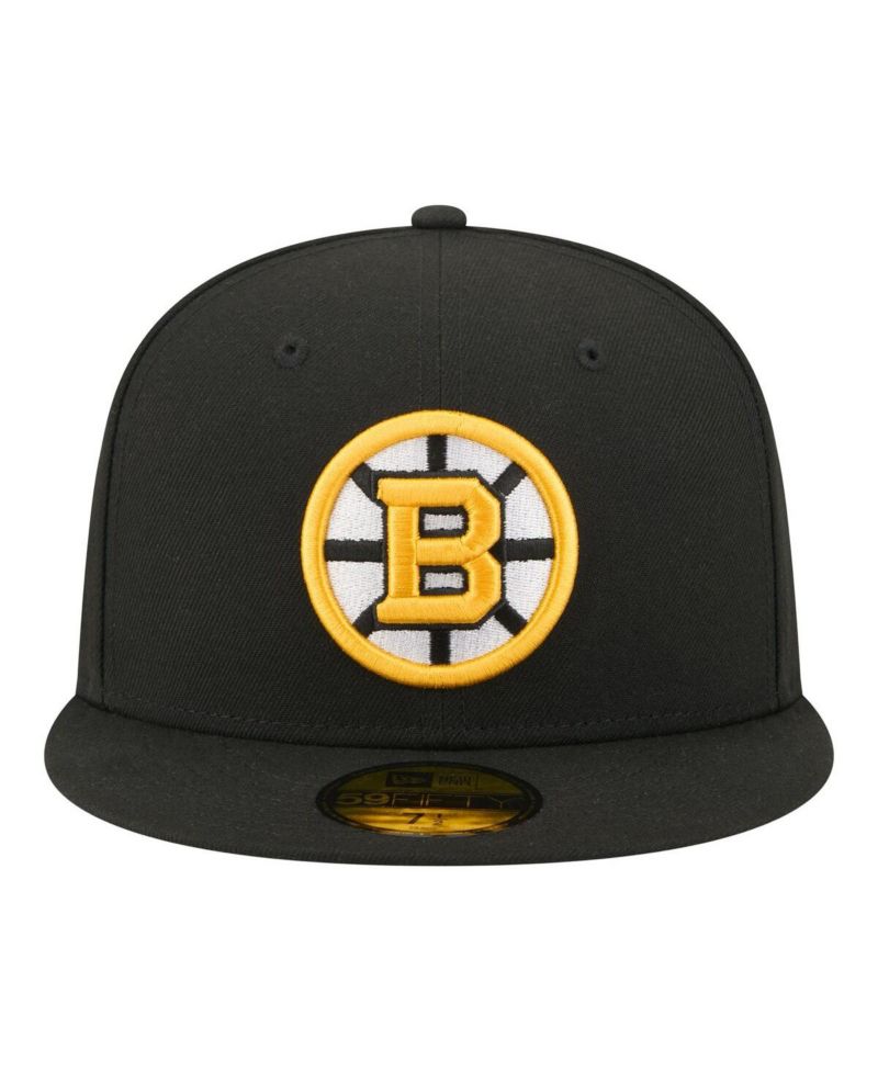 Men's Black Boston Bruins Zamboni 59FIFTY Fitted Hat
