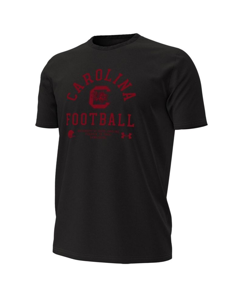 Men's Black South Carolina Gamecocks 2025 Sideline Football Performance T-Shirt