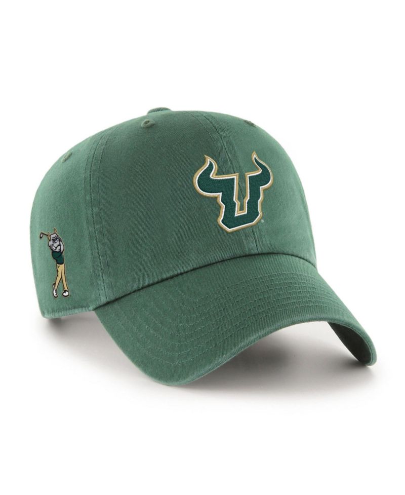 Men's '47 Green South Florida Bulls Sure Shot Clean Up Adjustable Hat