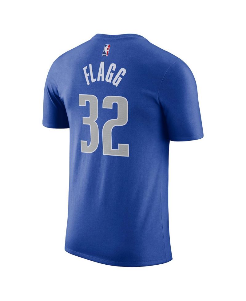 Men's Cooper Flagg Blue Dallas Mavericks 2025 NBA Draft Icon Name & Number T-Shirt