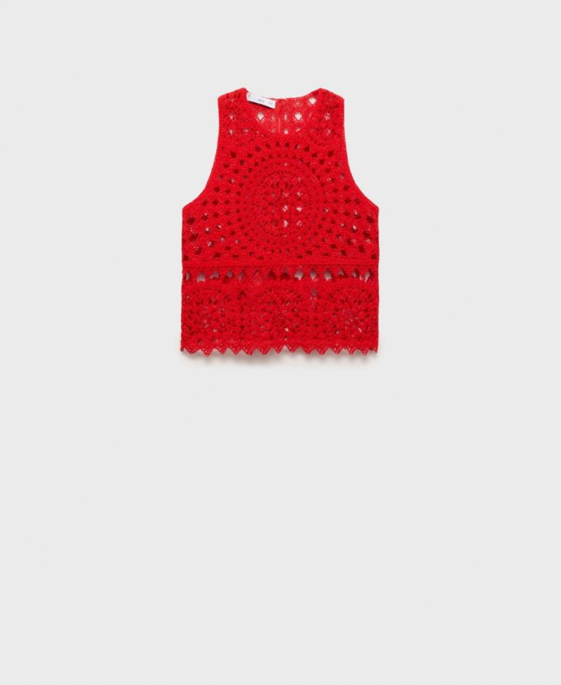 Women's Crochet Knitted Top