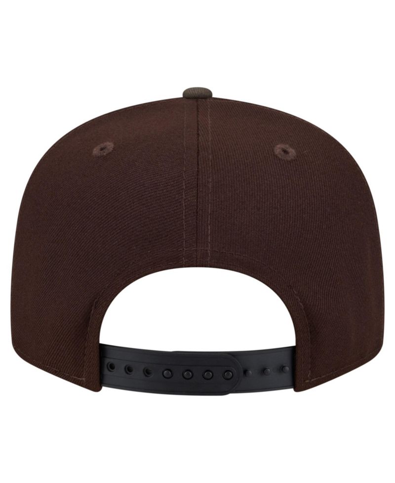 Men's Dark Brown Baltimore Ravens Burnt Wood Camo 9FIFTY Snapback Hat