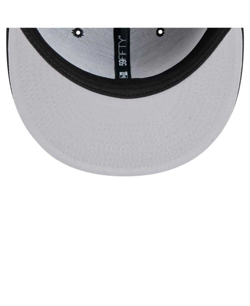 Men's Black San Jose Sharks Core 59FIFTY Fitted Hat