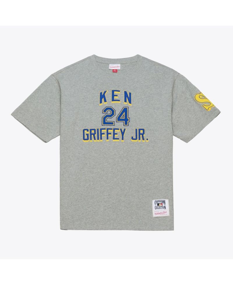Men's Ken Griffey Jr. Gray Seattle Mariners Player Collection Premium T-Shirt