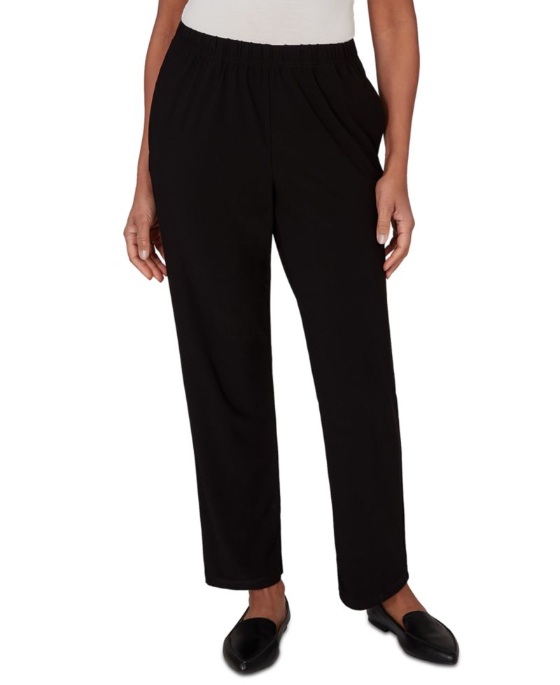 Petite Soft Crepe Short Length Pants