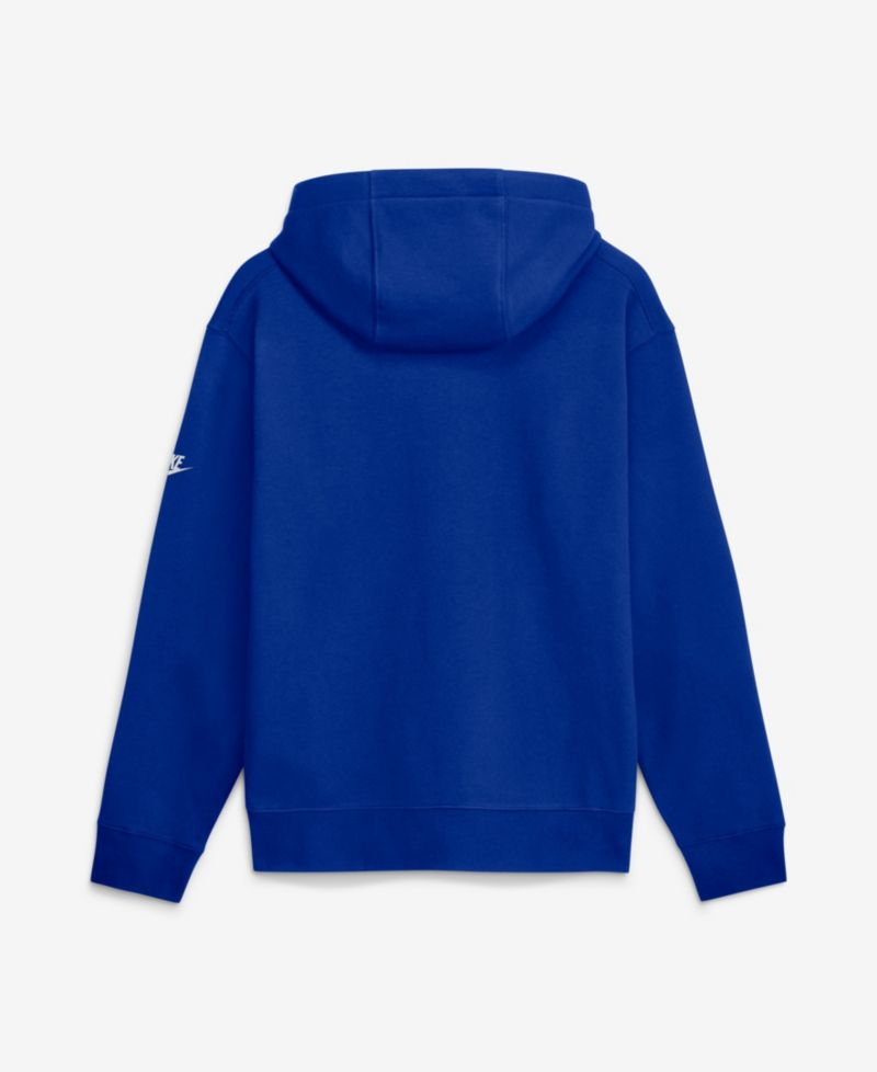 Men's Royal Seattle Seahawks Short Pass Rewind Club Fleece Hoodie