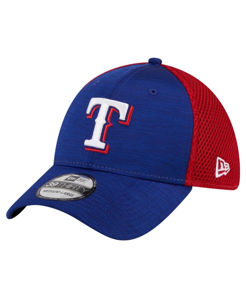 Men's Royal Texas Rangers Neo 39THIRTY Flex Hat