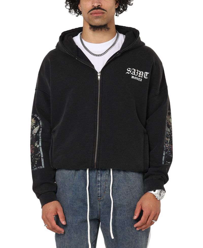 Men"s Kingdomcome Boxy Zip Hoodie