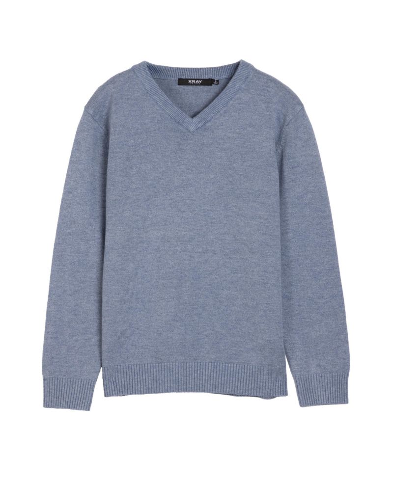 Boy's Basic V-Neck Sweater