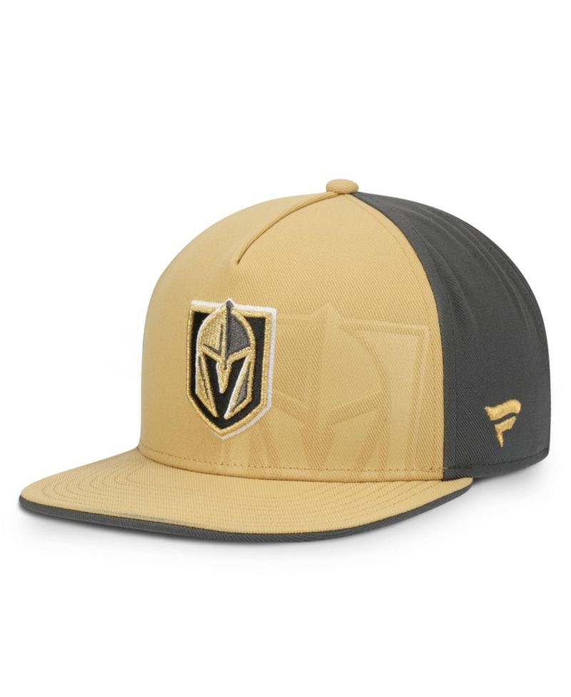Men's Gold/Charcoal Vegas Golden Knights Snapback Hat