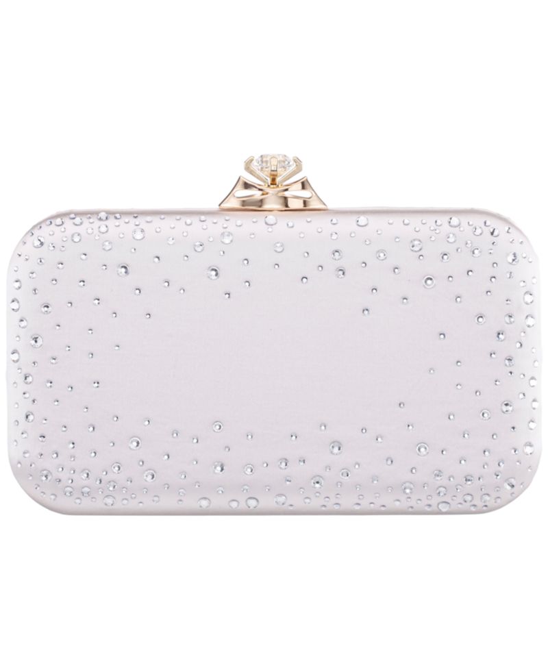 Lindsay Scatter Crystal Minaudiere Small Clutch Handbag