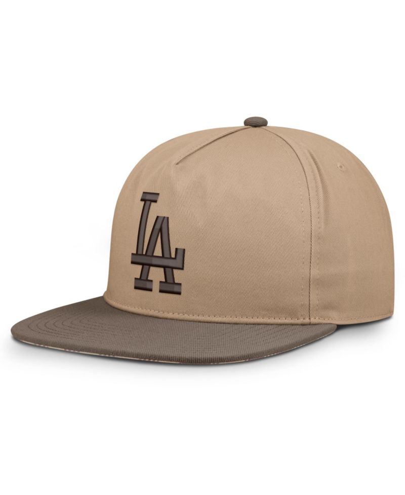 Men's Light Brown Los Angeles Dodgers Statement Adjustable Hat