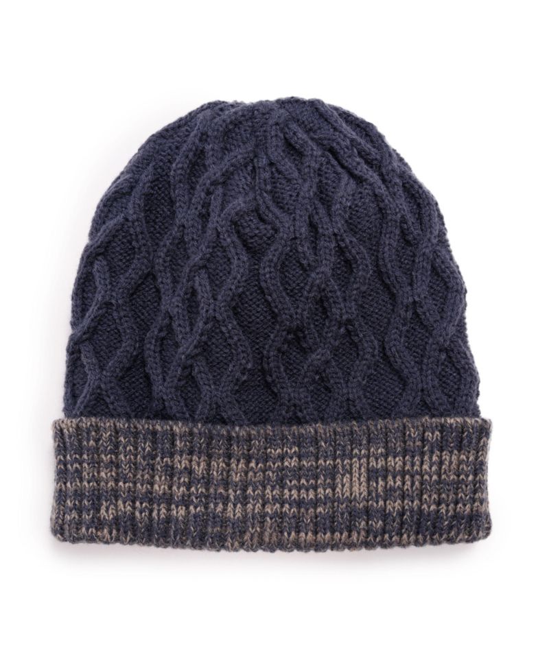 Men's Cable Cuff Cap