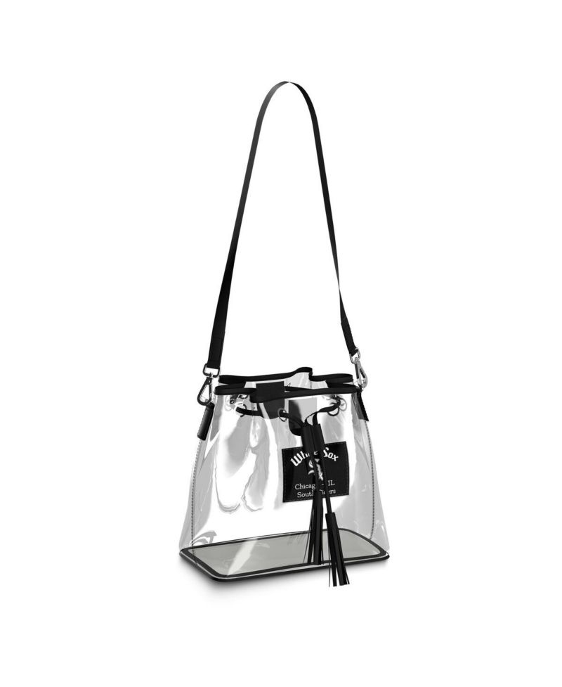 Chicago White Sox Clear Stadium Bucket Purse