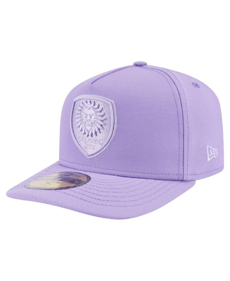 Men's Purple Orlando City SC Color Pack A-Frame 59FIFTY Fitted Hat