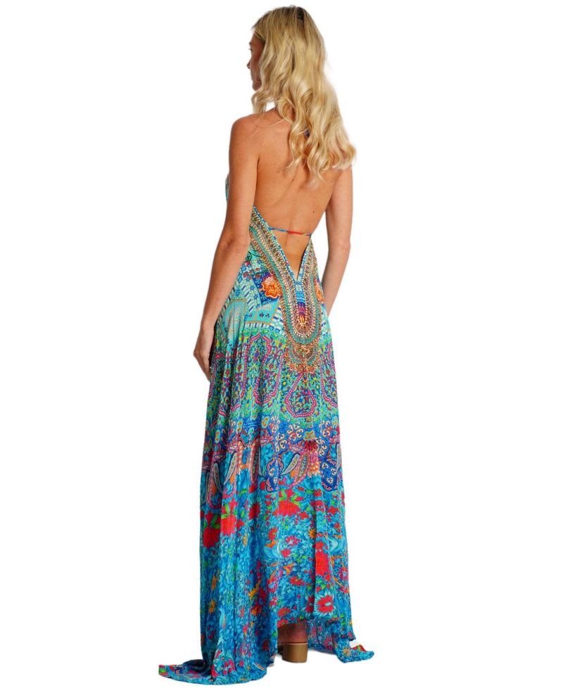 Women's Maxi halterneck Dress
