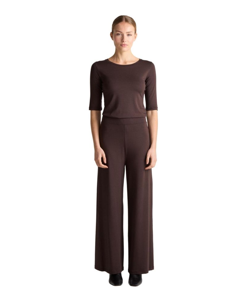 Women's Celeste High-Waisted Wide-Leg Pull-On Pants