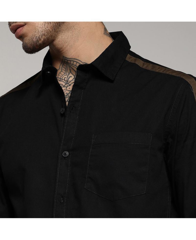 Men's Side Striped Shirt