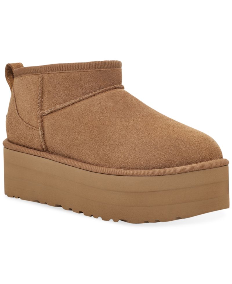 Women's Classic Ultra Mini Platform Booties