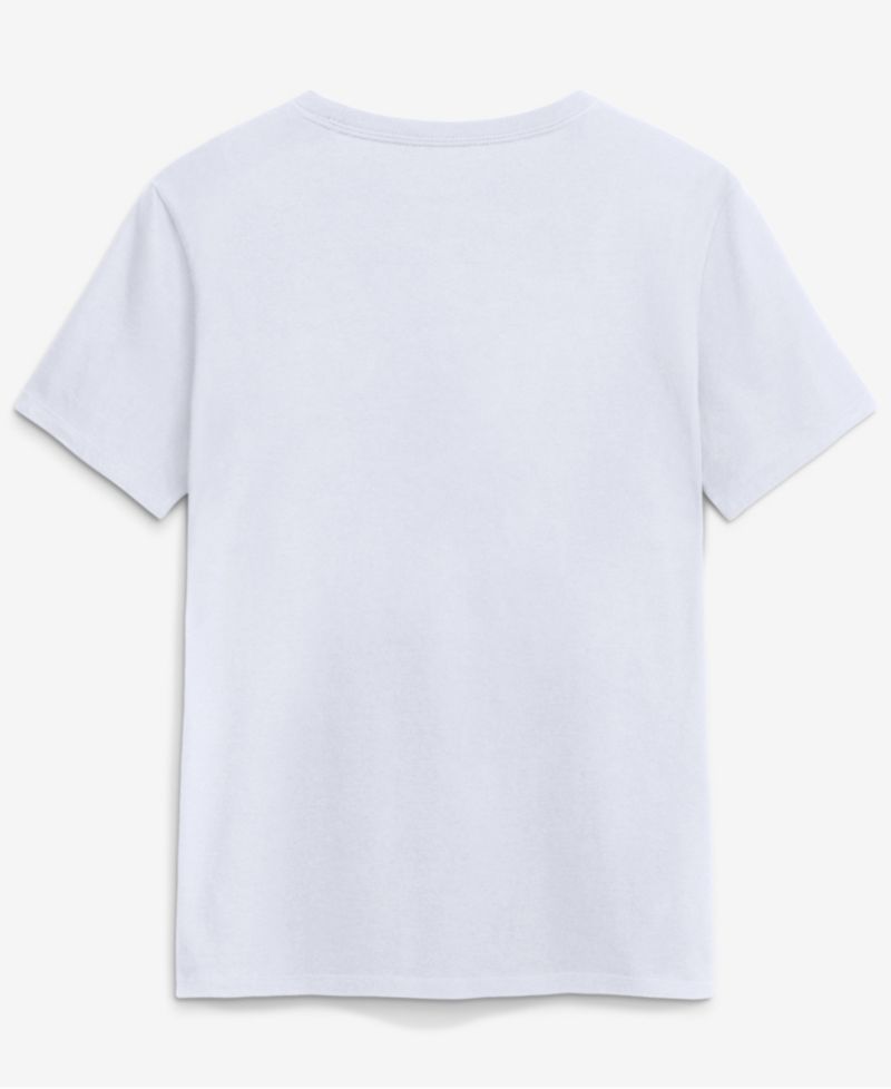 Women's White Los Angeles Dodgers Wordmark T-Shirt