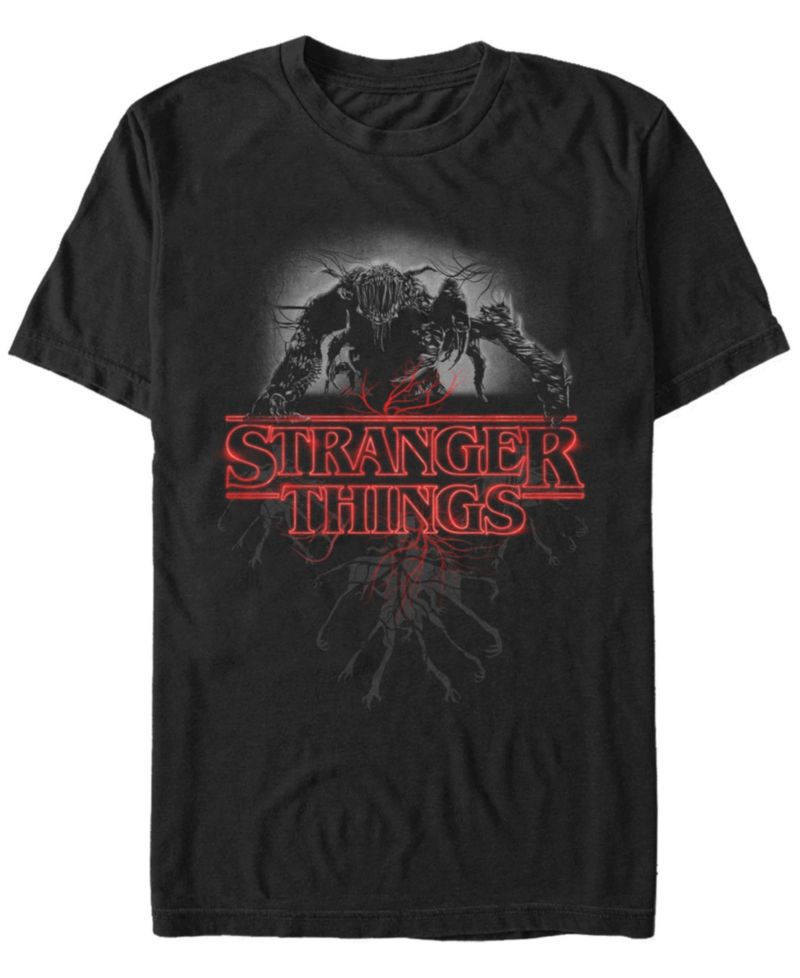 Men's Stranger Things Demogorgan Poster Short Sleeve T-Shirt