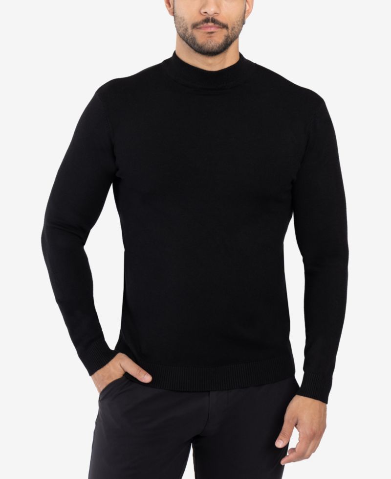 Big & Tall Mock Neck Sweater