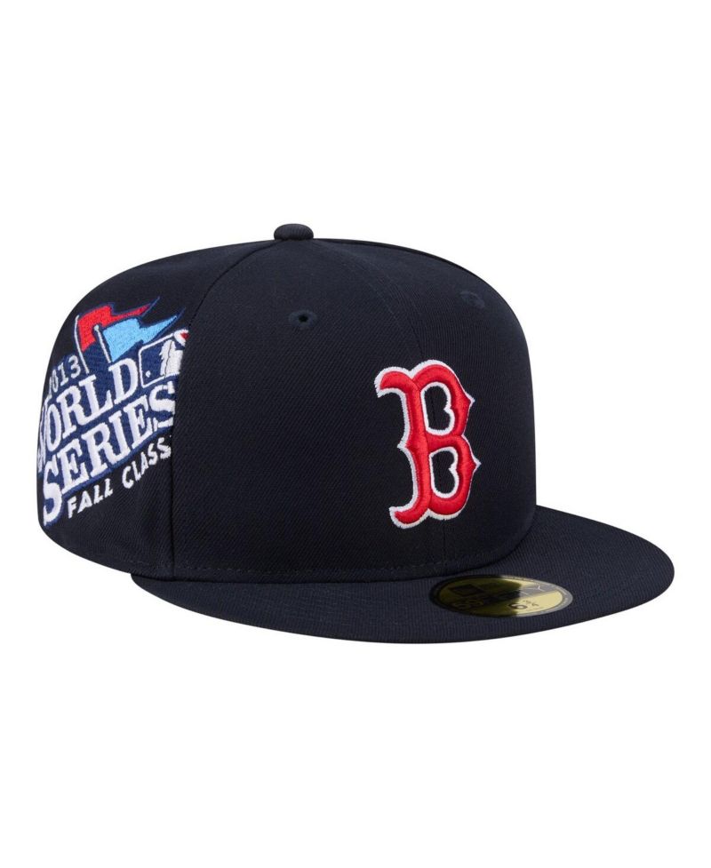 Men's Navy Boston Red Sox Hidden Hit 59FIFTY Fitted Hat