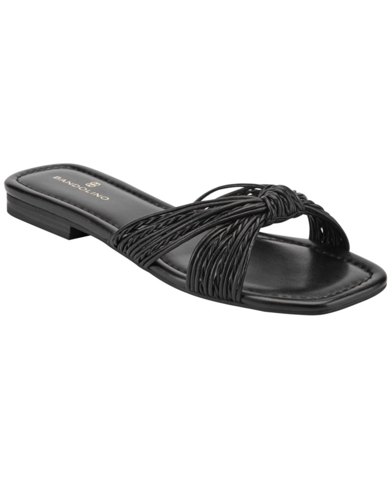 Women's Sella Knotted Slip On Flat Sandals