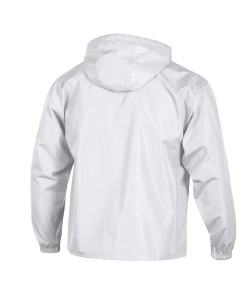 Men's White Florida State Seminoles Cloud Packable Half-Zip Hooded Jacket
