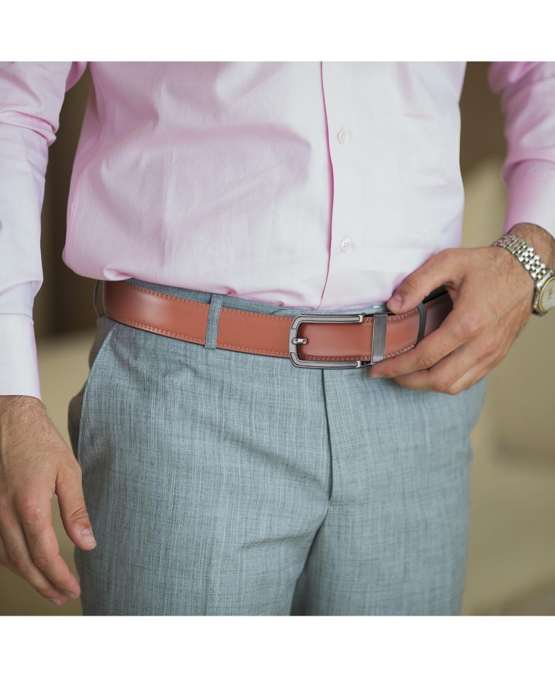 Men's Refined Ore Leather 2 Pack Linxx Ratchet Belt