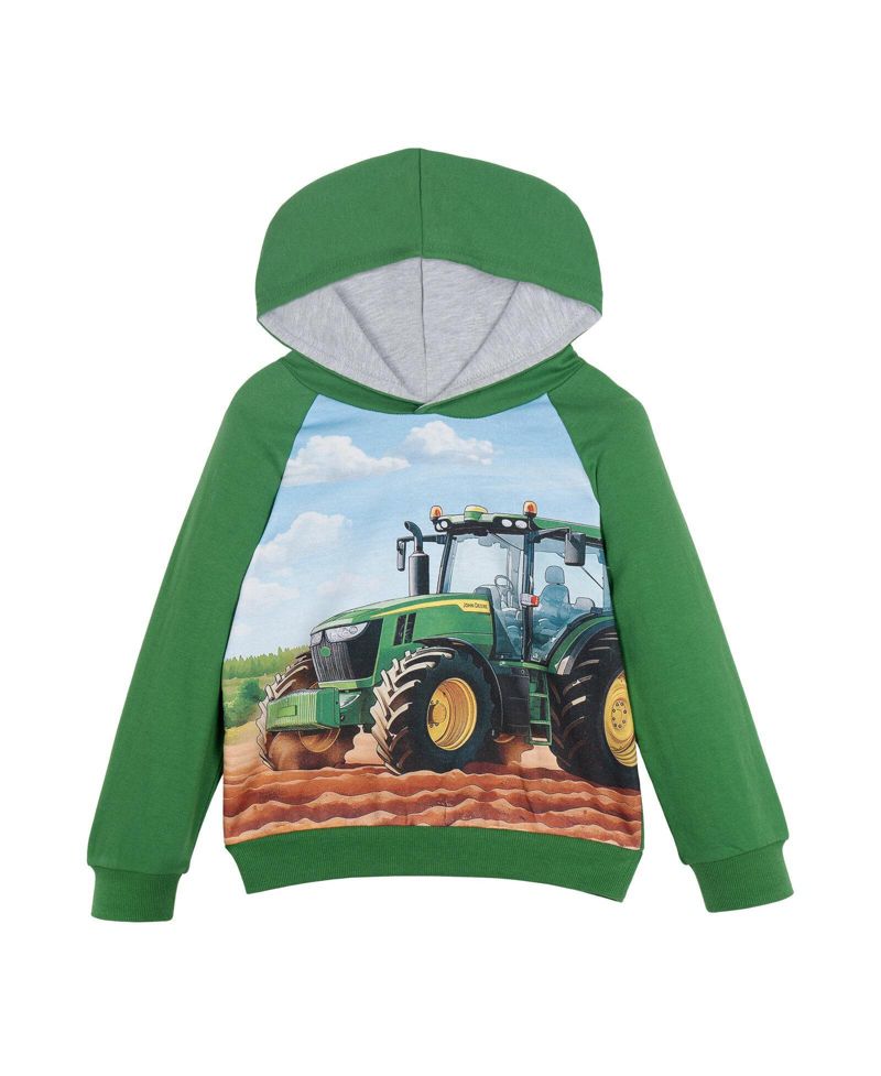 Little Boys Fleece Hooded Sweatshirt