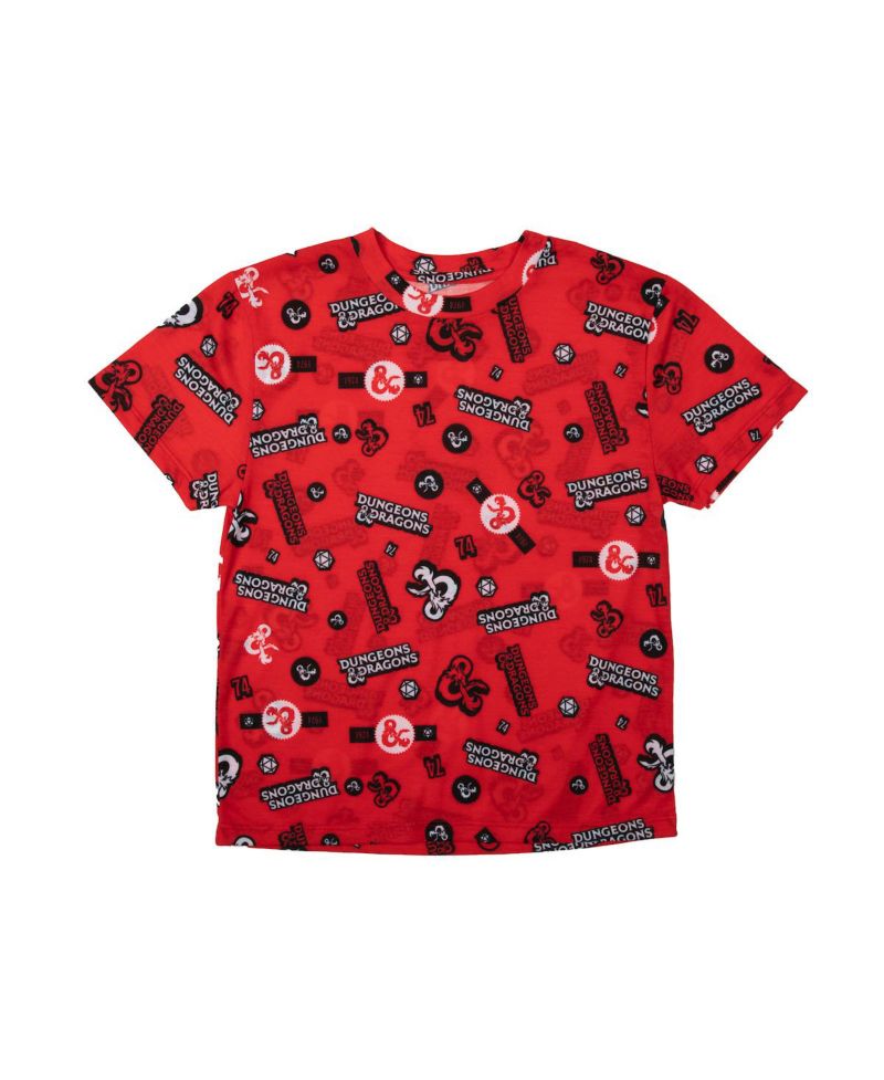 Dungeons and Dragons Youth Boys 4- Pack Tees-Large
