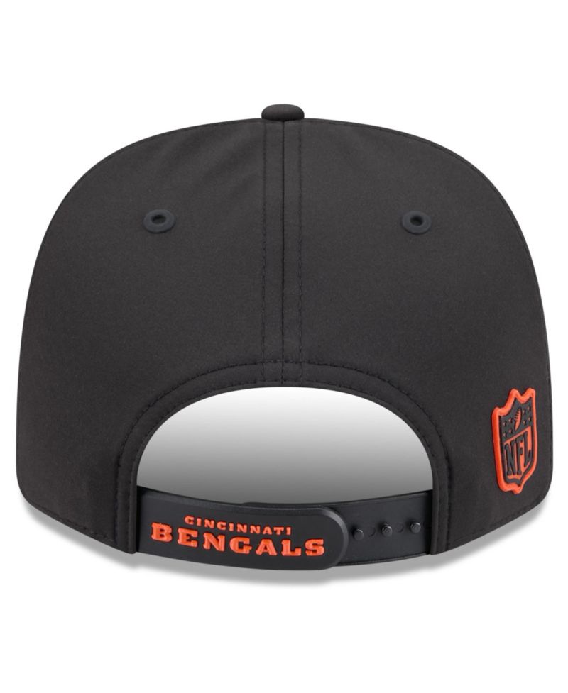 Men's Black Cincinnati Bengals 2026 Sideline 9SEVENTY Adjustable Hat