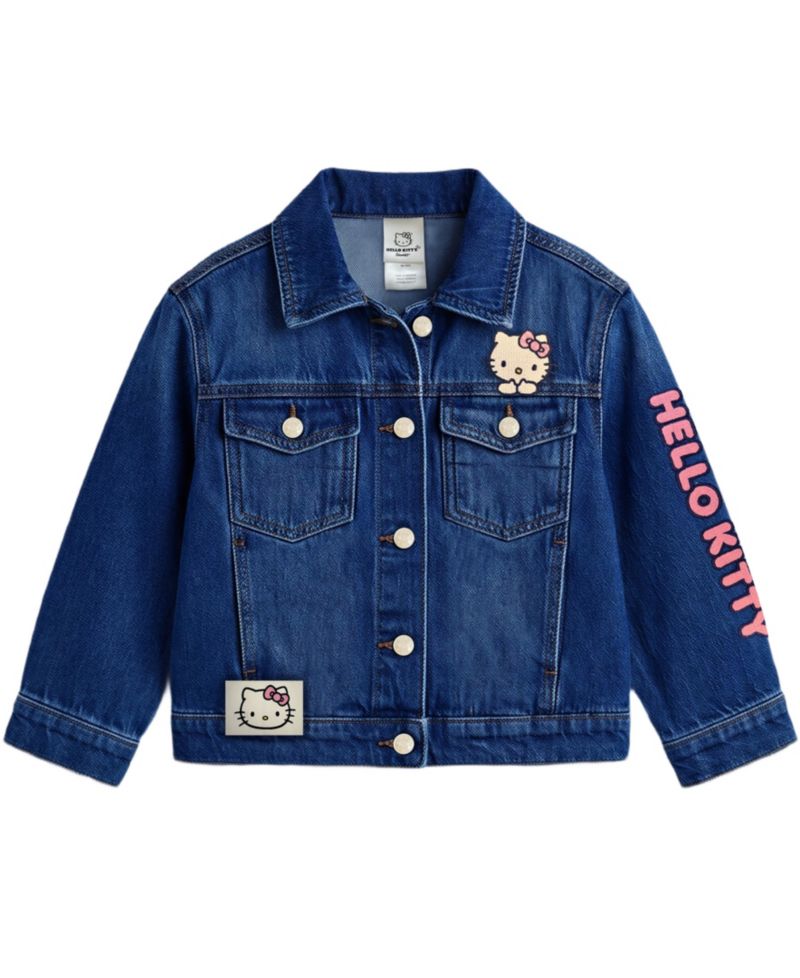 Girls' 2T-6X Classic Front-Button Denim Jacket