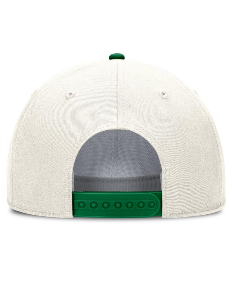 Men's Cream Oakland Athletics Cooperstown Collection Rise Adjustable Hat