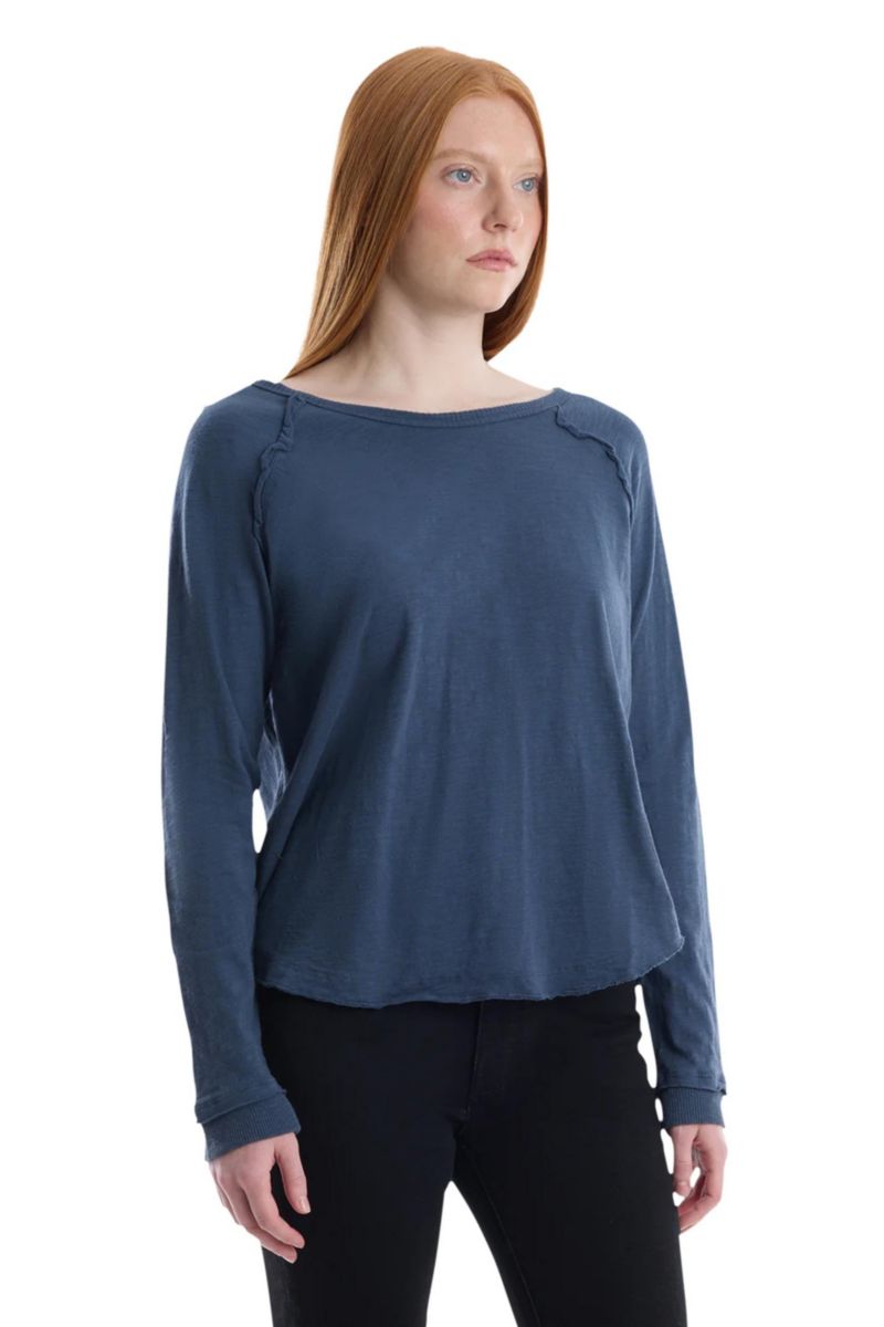Women's Clothing Raglan Long Sleeve Tee