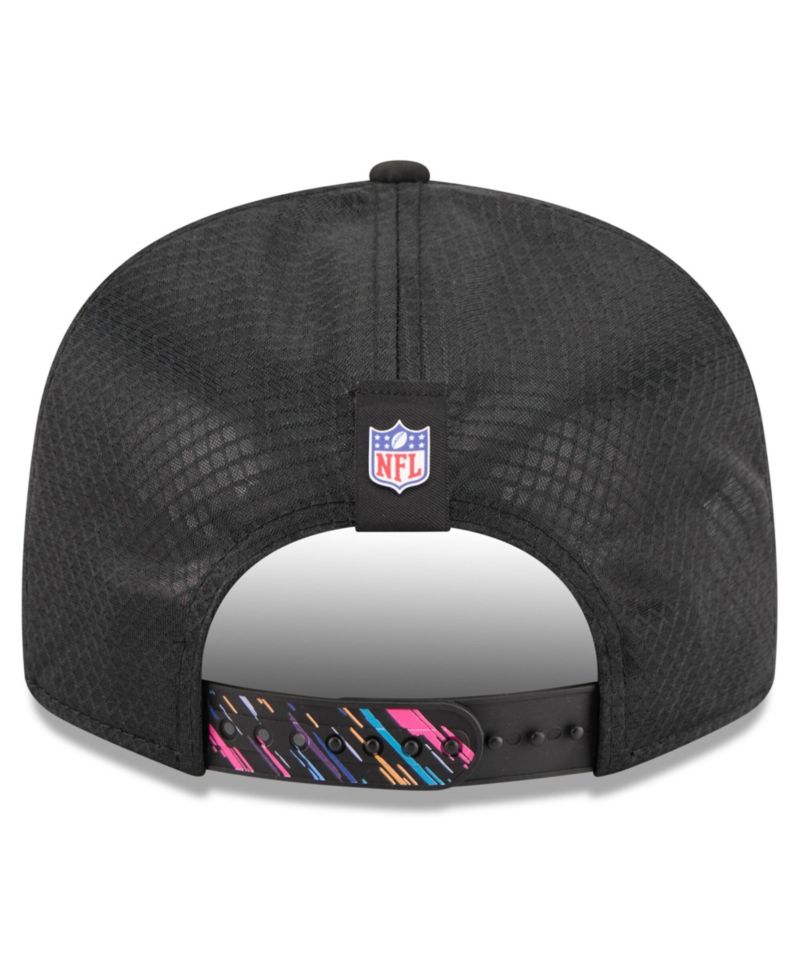 Men's Black Cincinnati Bengals 2026 NFL Cruical Catch 9SEVENTY Adjustable Trucker Hat