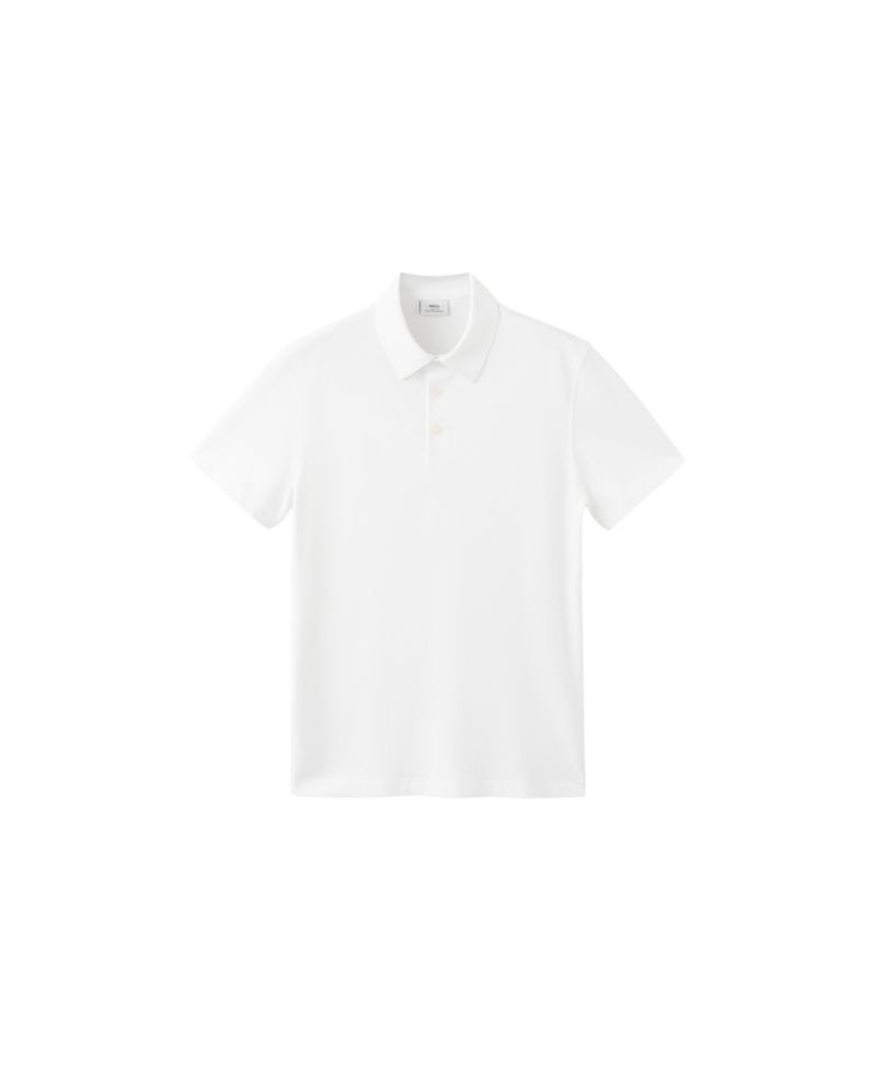 Men's Slim-Fit Pique Polo Shirt