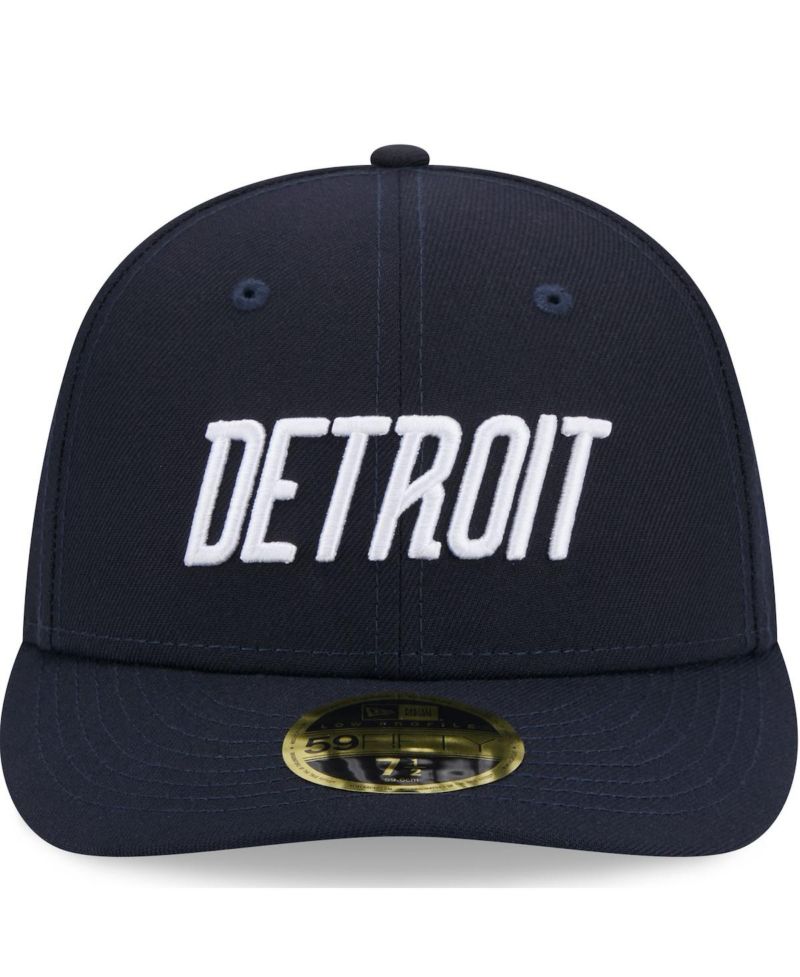 Men's Navy Detroit Tigers 2024 City Connect Low Profile 59FIFTY Fitted Hat