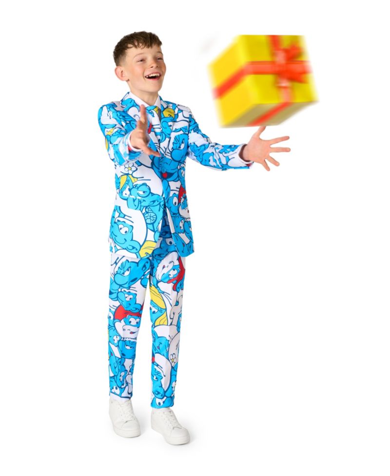 Big Boys Smurfs Suit