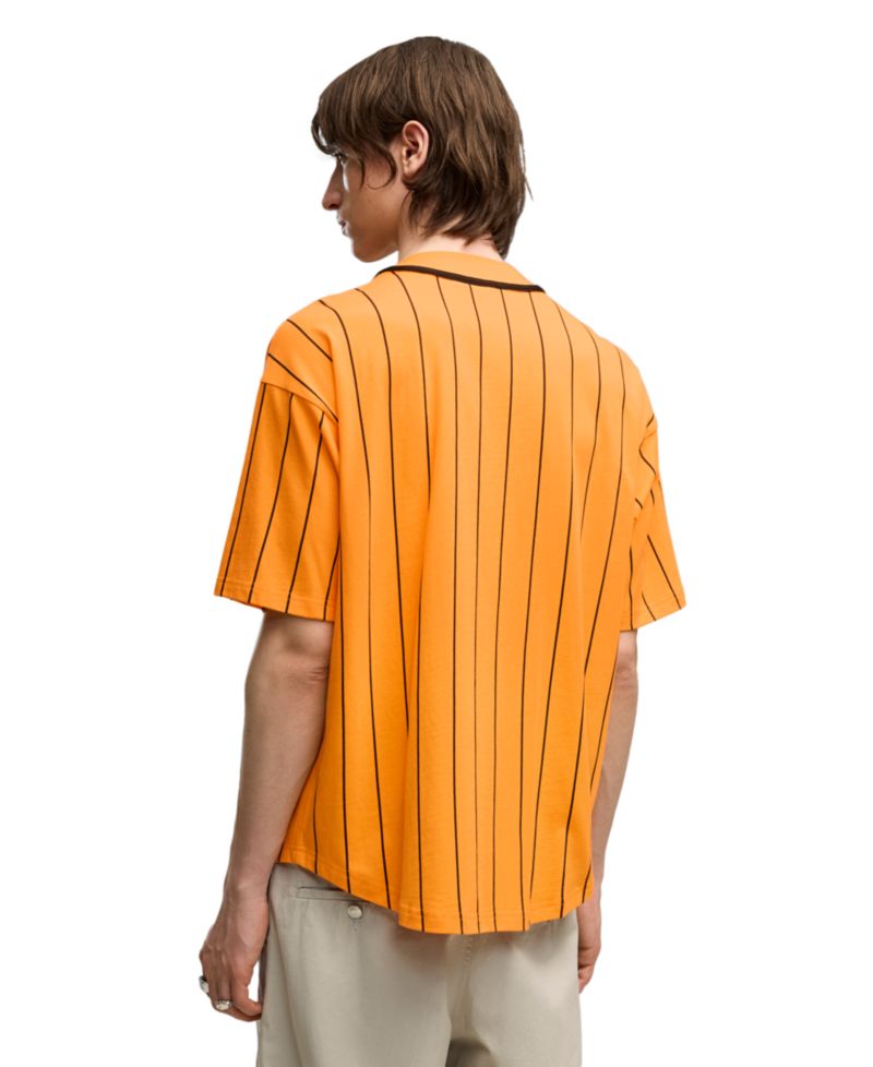 Men's McLaren Baseball Jersey V-Neck T-Shirt