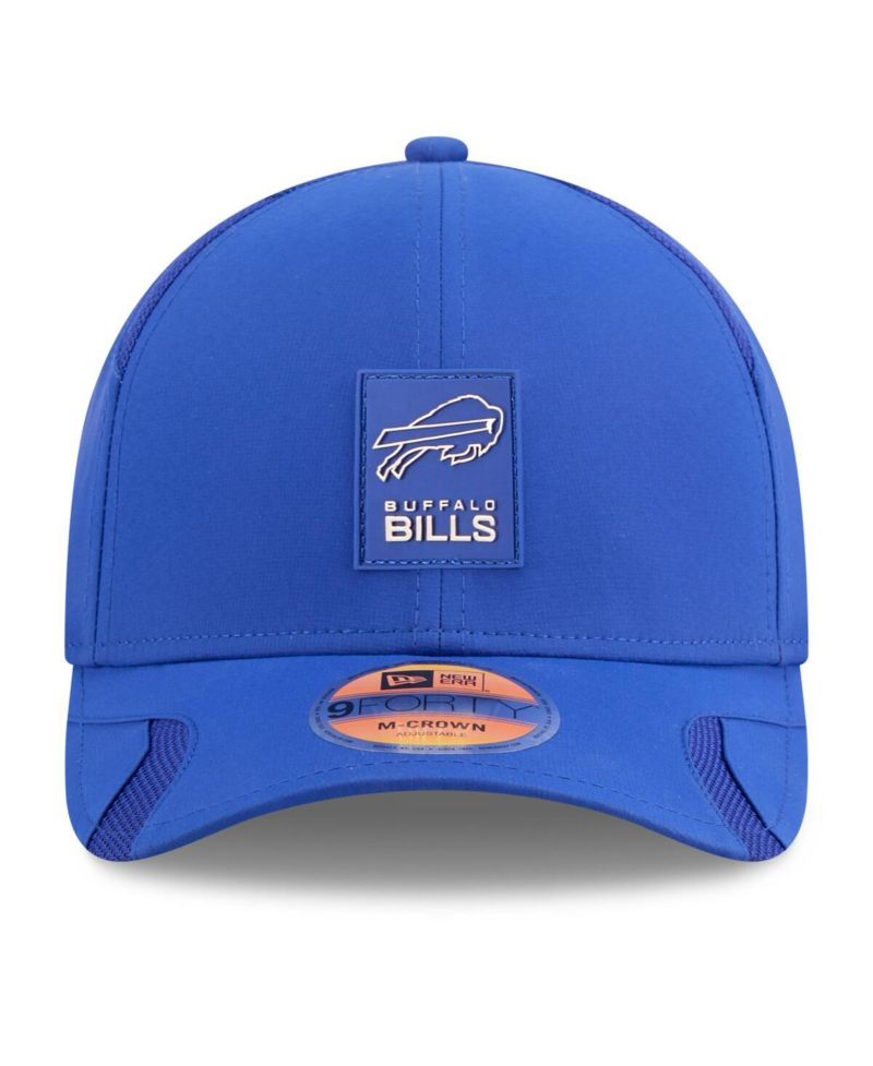 Men's Royal Buffalo Bills 2025 Sideline M-Crown 9FORTY Adjustable Hat