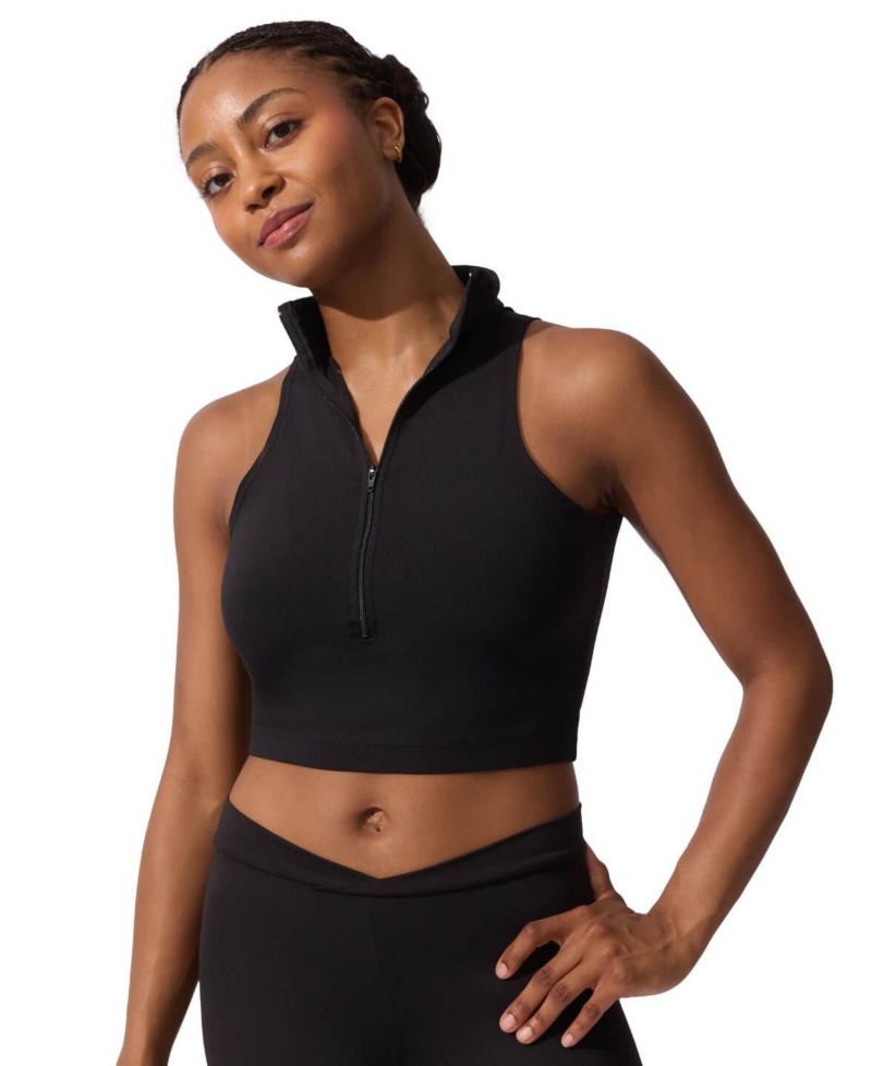 Team Basics Mock Neck Top