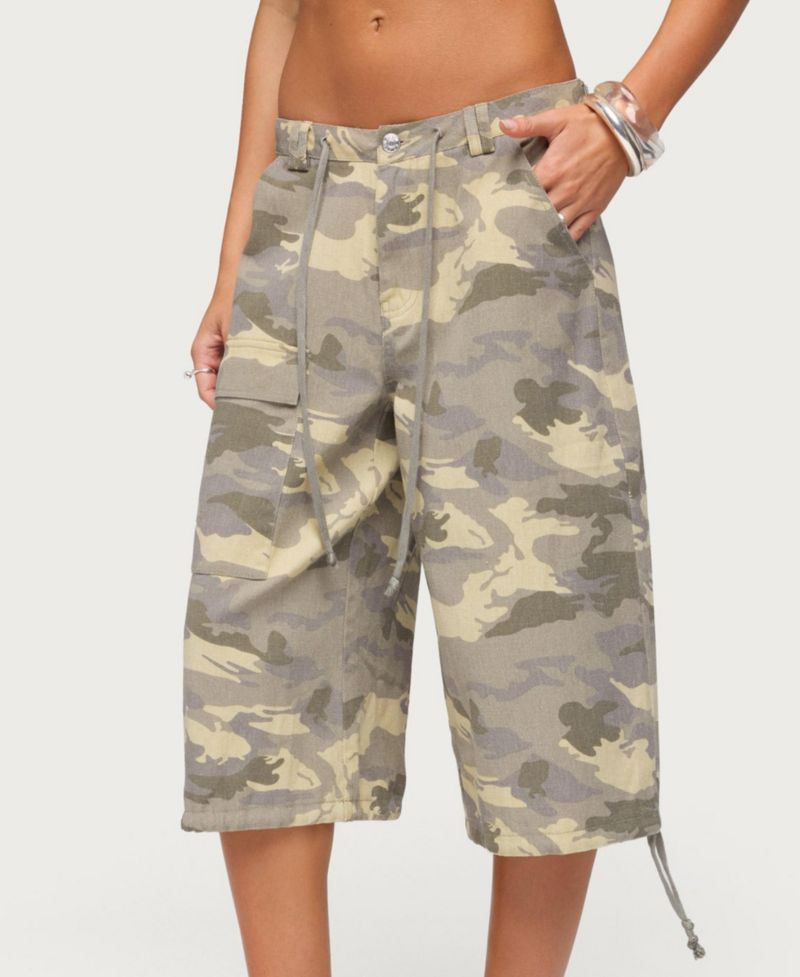 Women's Cargo Bermuda Shorts