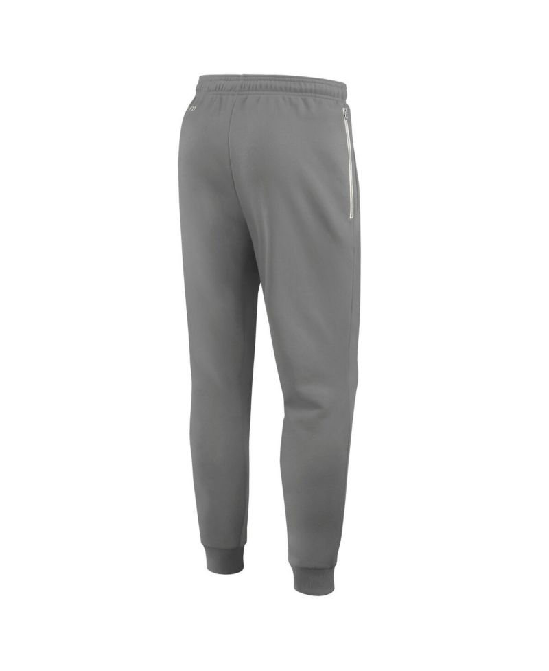 Men's Heather Gray Arkansas Razorbacks 2025 Sideline Performance Taper Pants