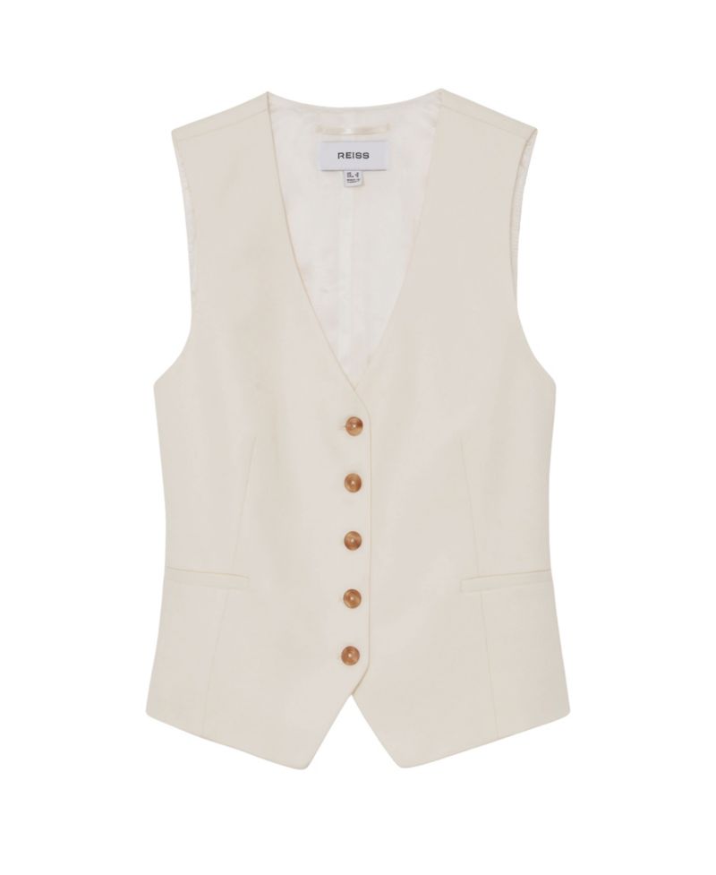 Women's Malin Button-Through Tailored Waistcoat