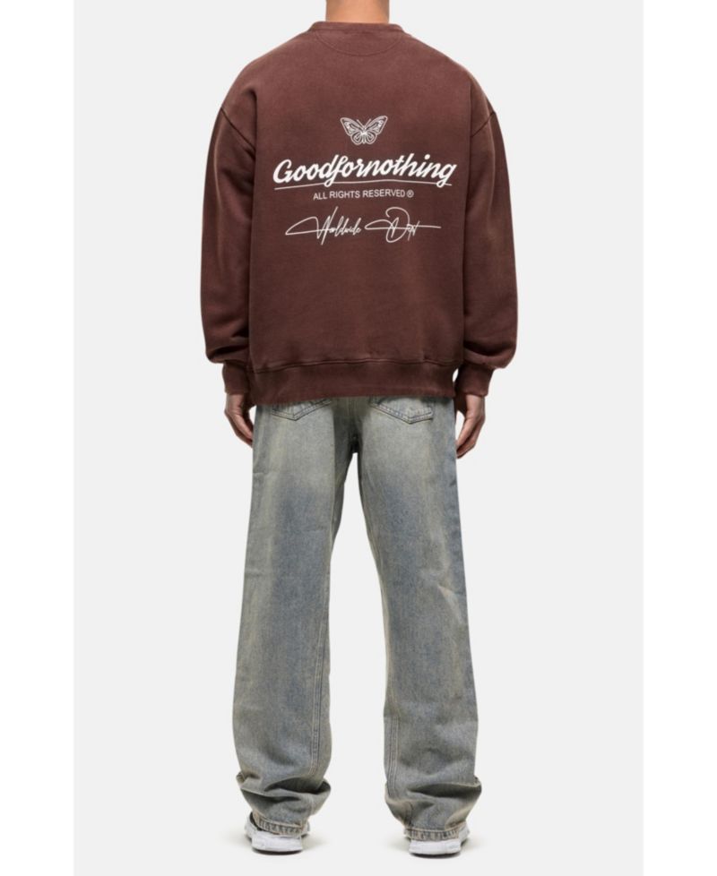 Men's Washed Rust Cult Sweathsirt
